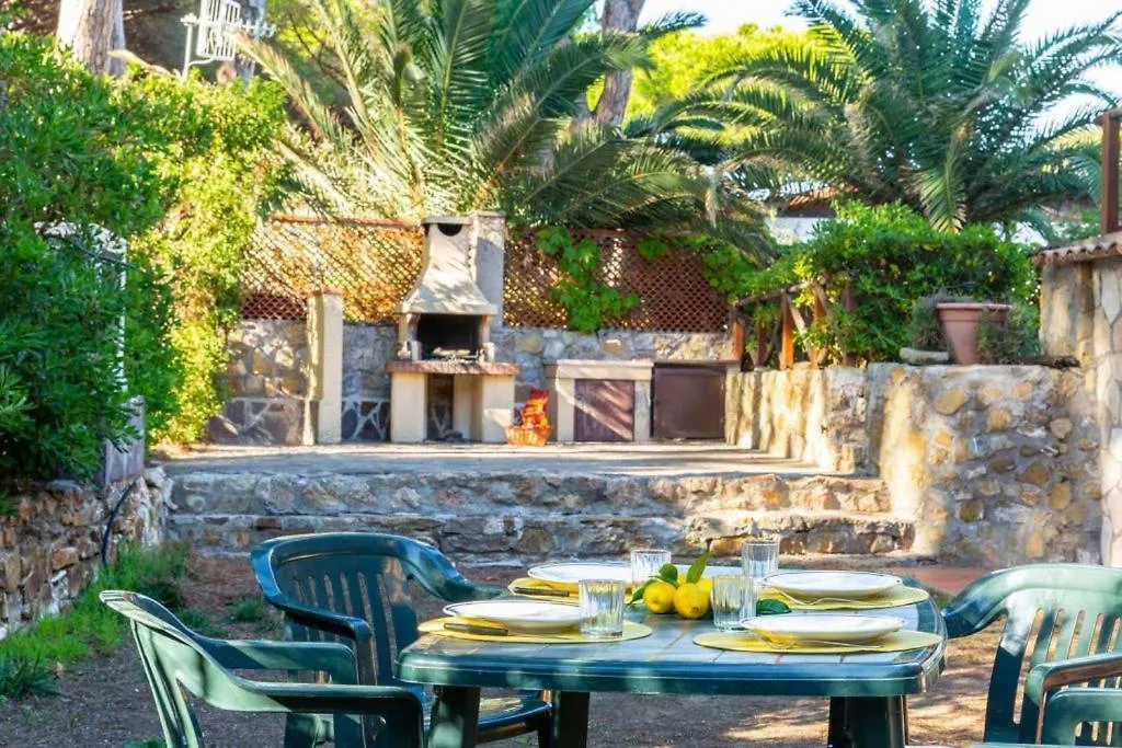 Villa Torre Saline sotto pineta sul mare della Giannella Albinia